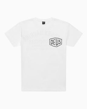 Deus Ex Machina Venice Address Tee White