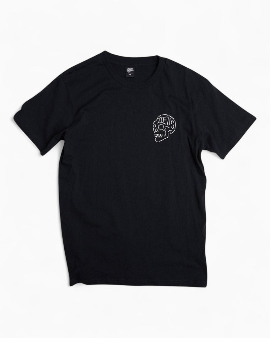 Deus Ex Machina Venice Skull Tee Black