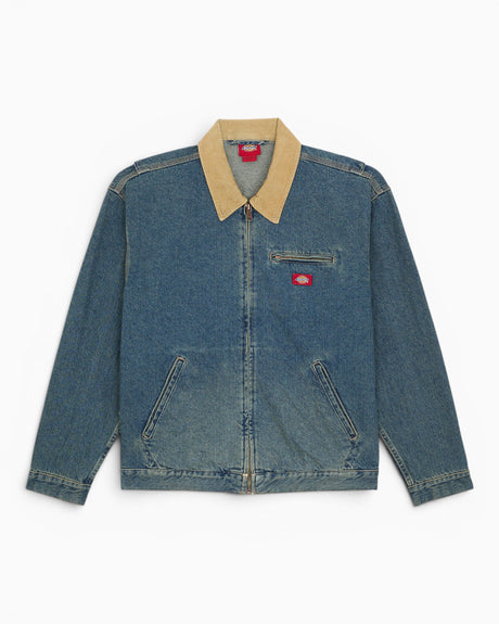 Dickies Denim Painter Erkek Ceket Khaki Tinted Blue