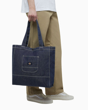 Dickies Denim Tote Omuz Çantası Rinsed