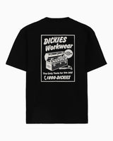 Dickies Dry Rige SS Erkek T-Shirt Black