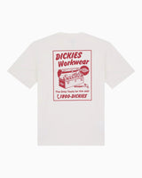 Dickies Dry Rige SS Erkek T-Shirt Egret