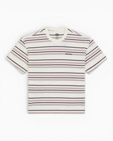 Dickies East Liberty Stripe SS Erkek T-Shirt Egret
