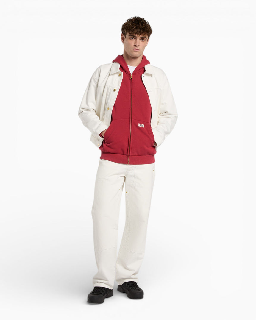 Dickies Fostoria FZ Erkek Hoodie Garnet