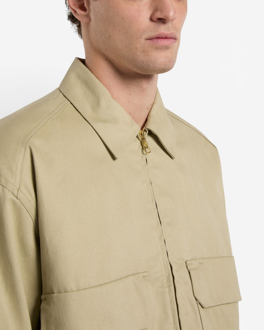 Hemp Twill Trucker Erkek Ceket