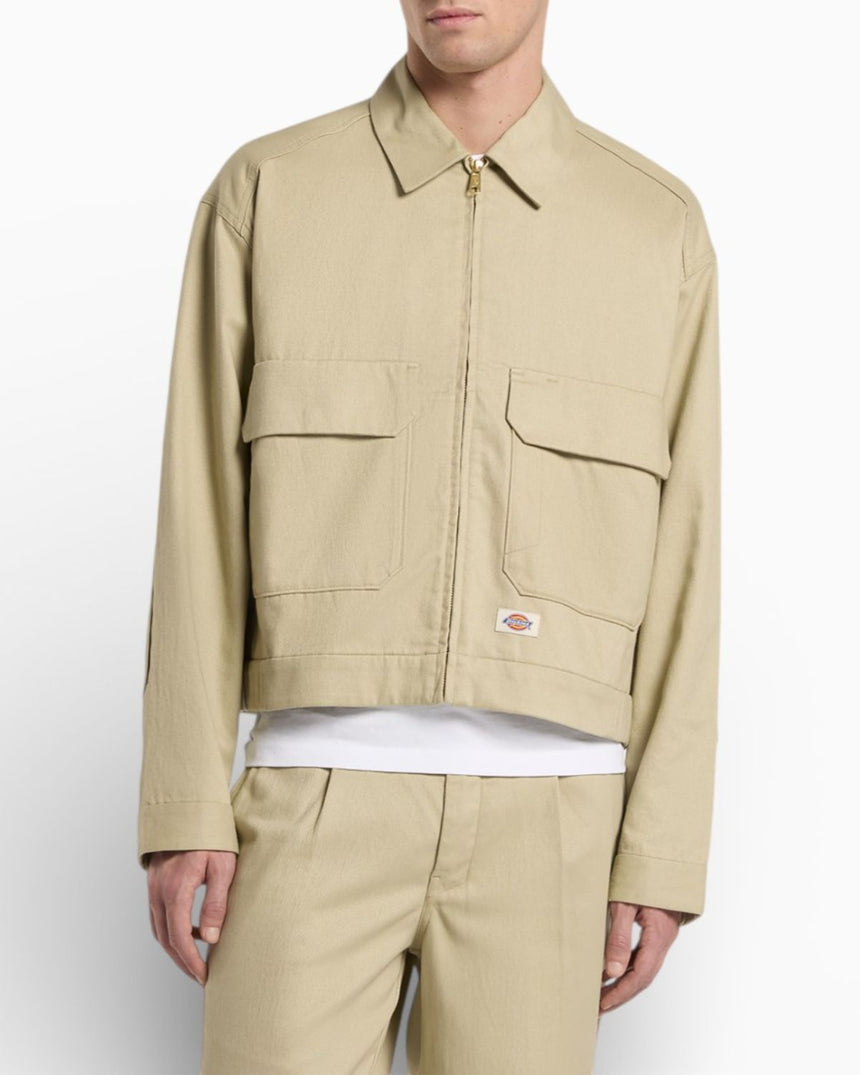 Hemp Twill Trucker Erkek Ceket