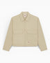 Hemp Twill Trucker Erkek Ceket