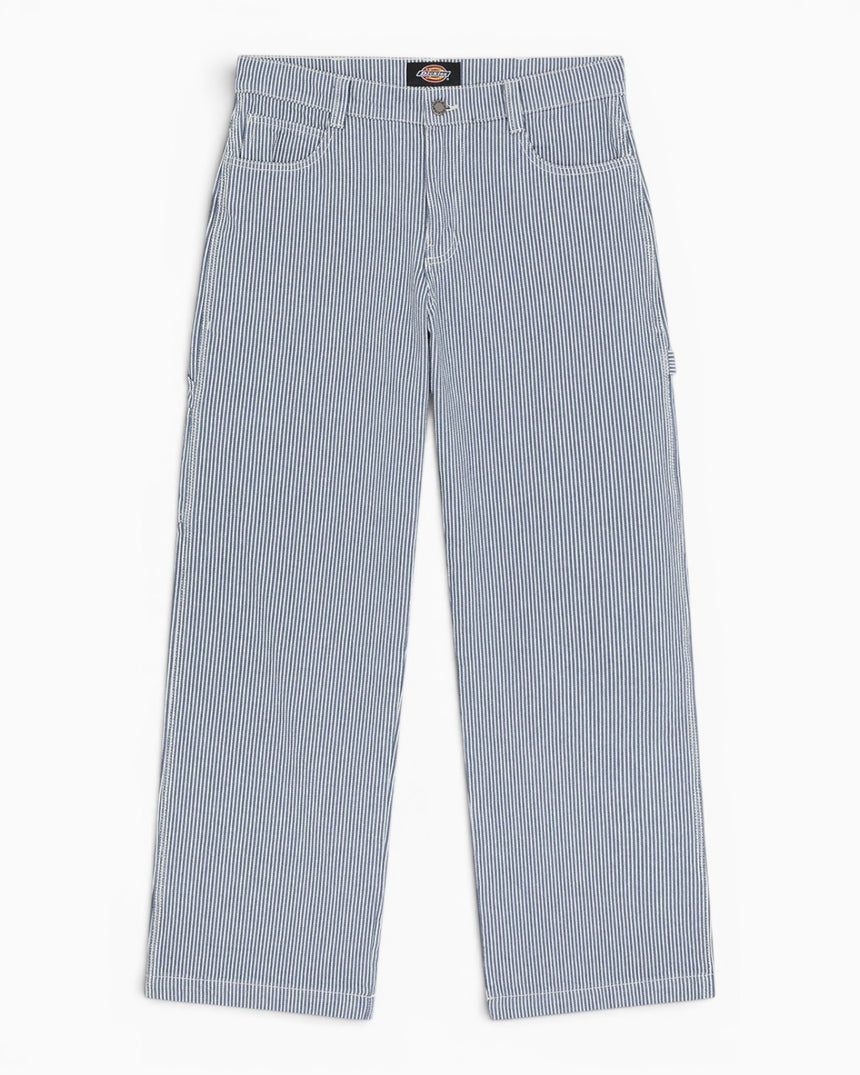 Dickies Hickory Loose Straight Carpenter Erkek Pantolon Retro Indigo