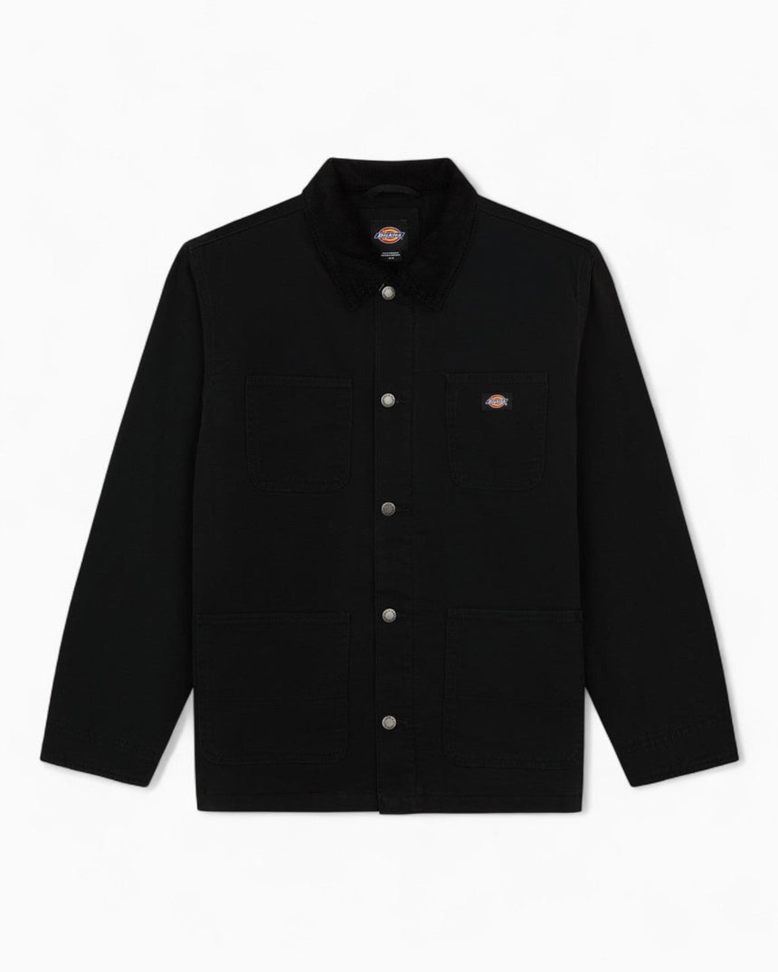 Dickies Lined Chore Canvas Erkek Ceket Black