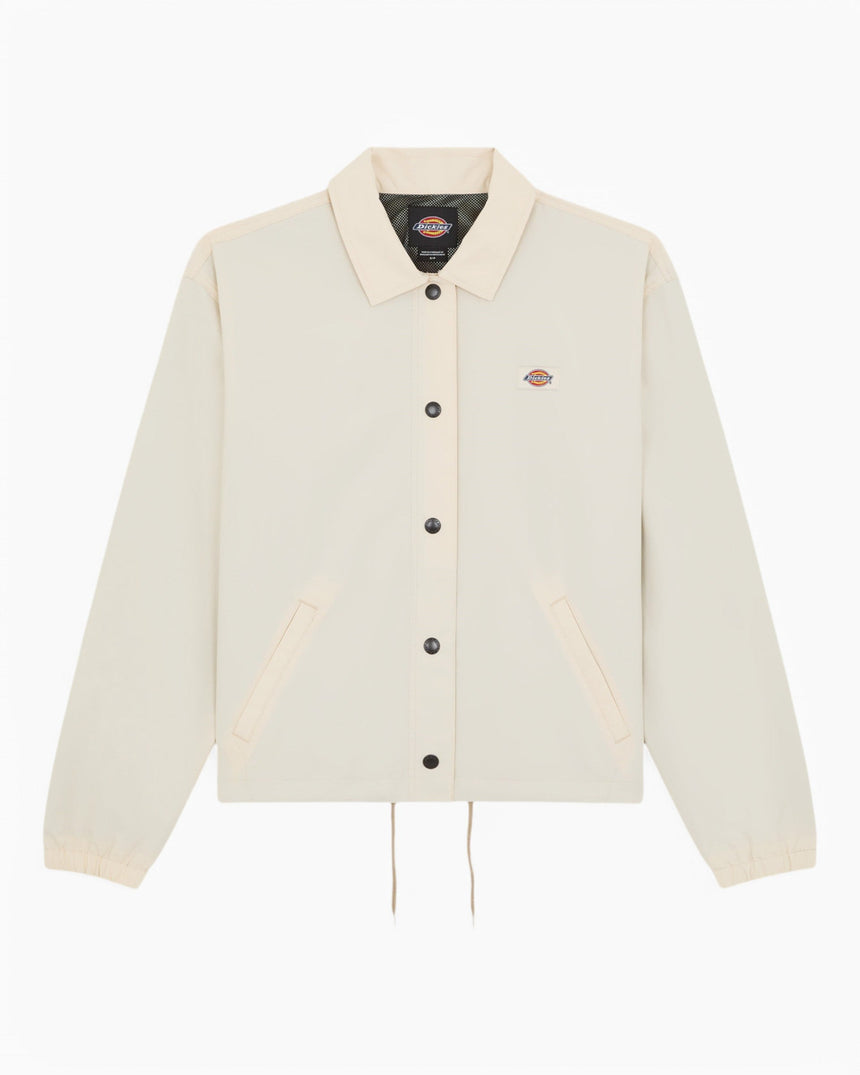Dickies Oakport Cropped Coach Kadın Ceket Whitecap Gray
