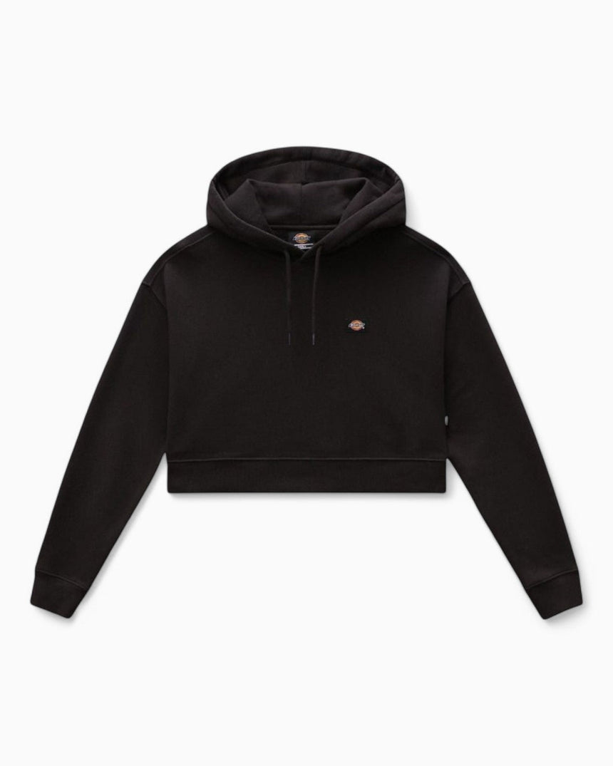 Dickies Oakport Kadın Cropped Hoodie Black