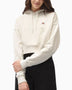 Dickies Oakport Kadın Cropped Hoodie Ecru