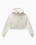 Dickies Oakport Kadın Cropped Hoodie Ecru