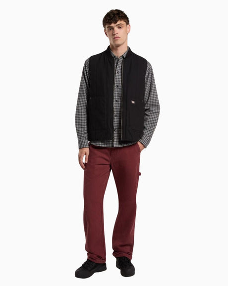 Dickies Quilted Canvas Erkek Yelek