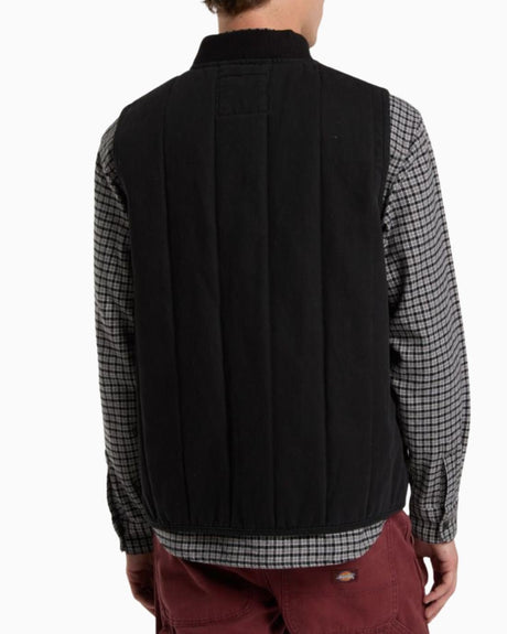 Dickies Quilted Canvas Erkek Yelek