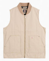 Dickies Quilted Canvas Erkek Yelek Desert Sand