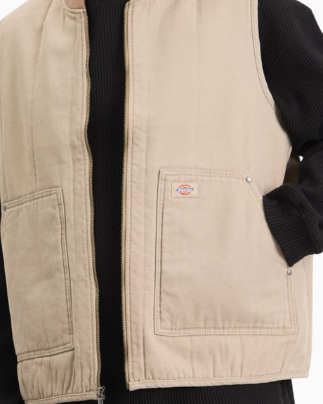 Dickies Quilted Canvas Erkek Yelek