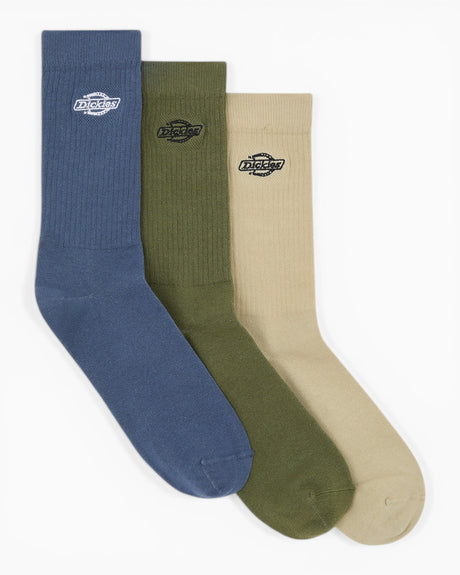 Dickies Summerdale 3PK Çorap Cypress/Multi
