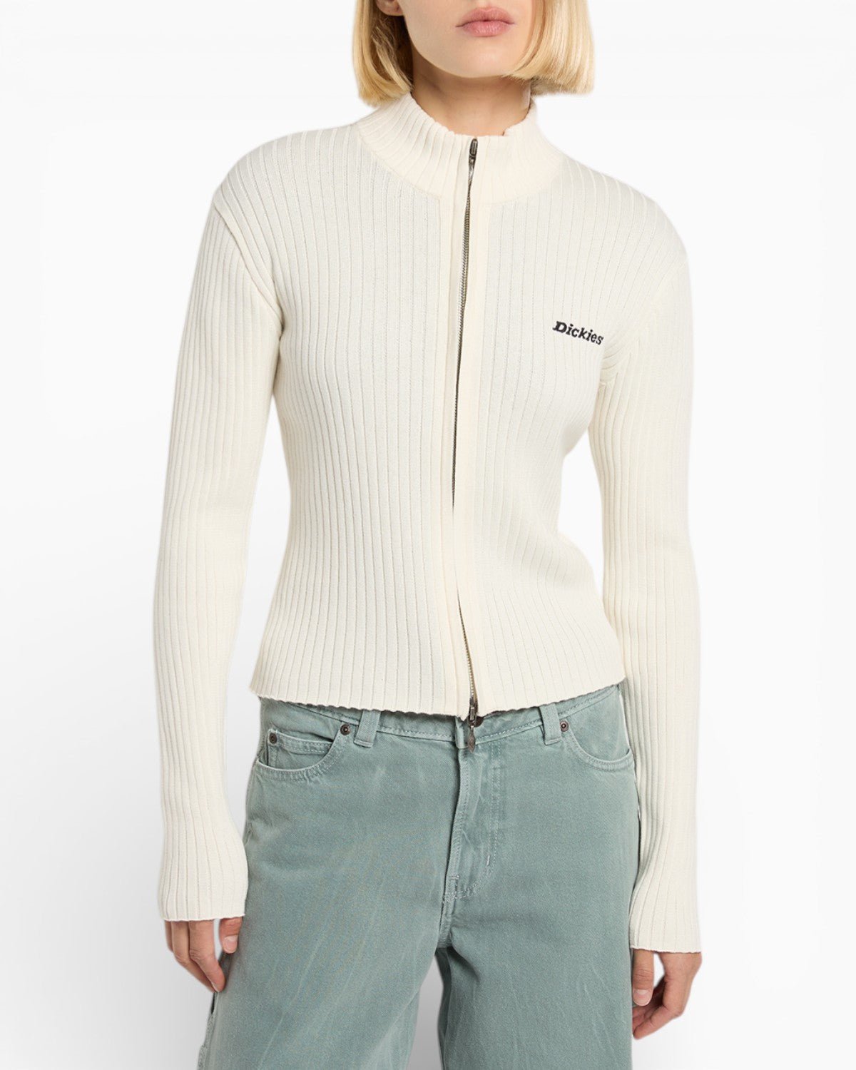 Dickies Wellsville Full-Zip Knitwear Kadın Triko - vitruta