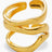 Dieci Dita 3-Way Ring Gold