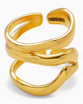 Dieci Dita 3-Way Ring Gold