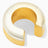 Dieci Dita Far Ends Earcuff Gold/Silver