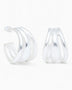 Dieci Dita Pulsar Earrings Silver