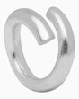 Dieci Dita Valve Ring Silver