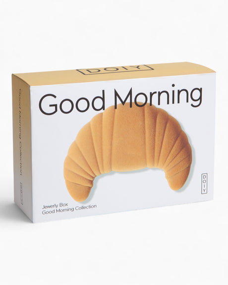 DOIY Design Good Morning Kruvasan Dekoratif Kutu