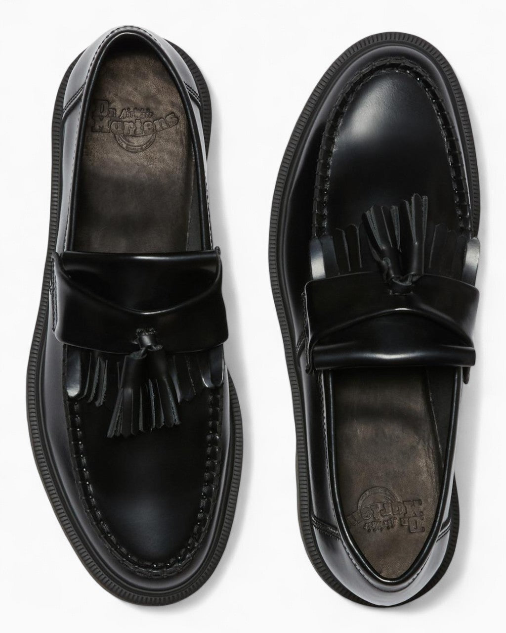 Dr.Martins ADRIANタッセル EU37 Dr. Martens Adrian Smooth Leather Tassel Erkek Loafer - vitruta