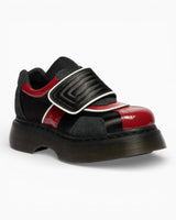 Dr. Martens Buzz Strap Kadın Ayakkabı Black/Scarlet Red