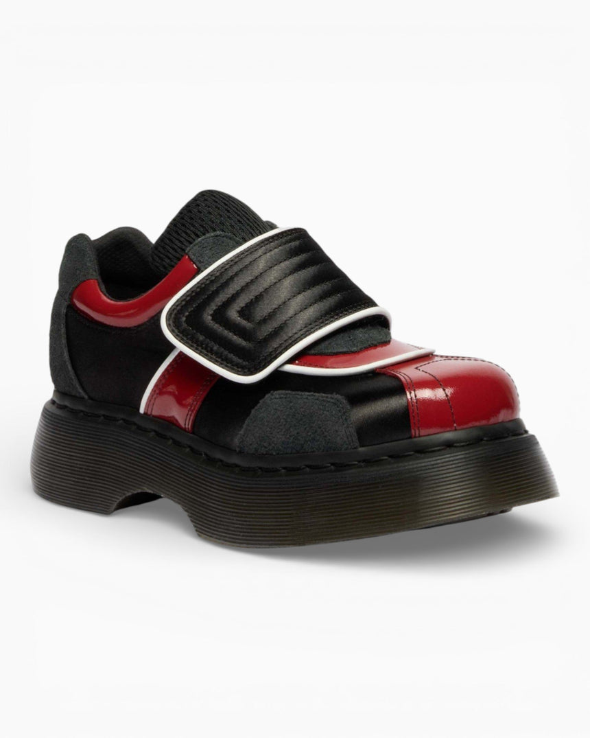 Dr. Martens Buzz Strap Kadın Ayakkabı Black/Scarlet Red