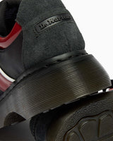 Dr. Martens Buzz Strap Kadın Ayakkabı Black/Scarlet Red