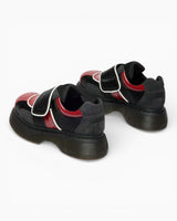 Dr. Martens Buzz Strap Kadın Ayakkabı Black/Scarlet Red