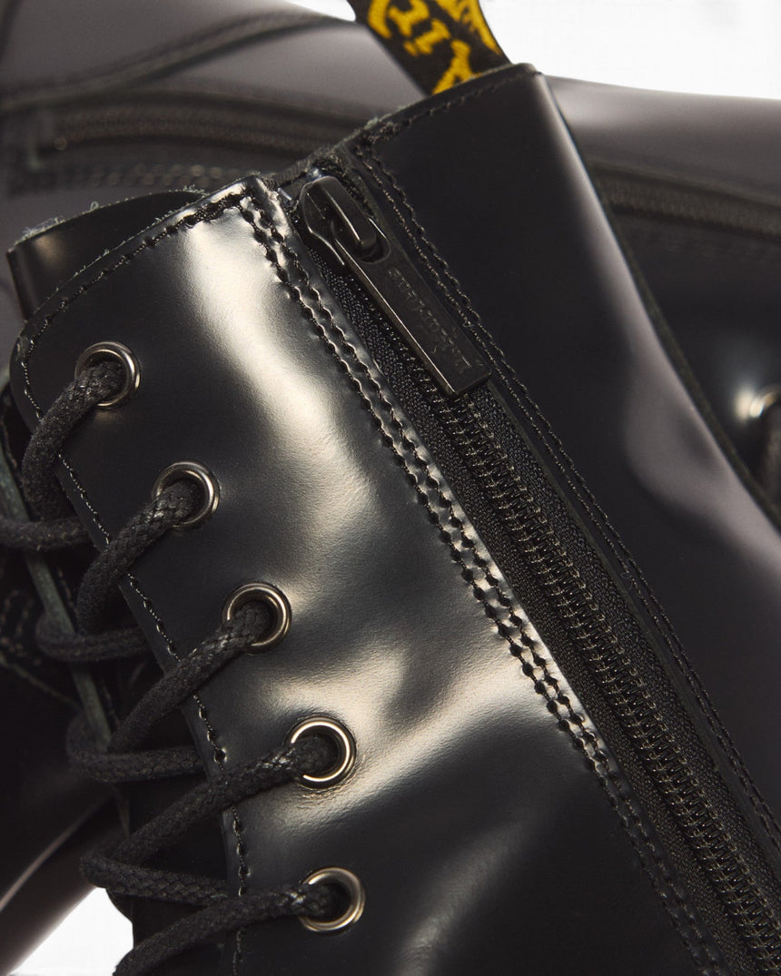 Dr. Martens Jadon Smooth Leather Plarform Kadın Bot Black