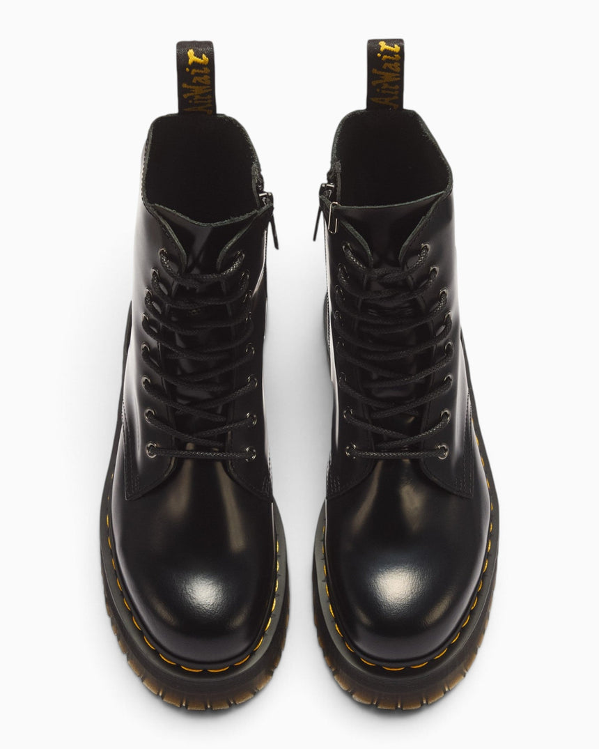 Dr. Martens Jadon Smooth Leather Plarform Kadın Bot Black