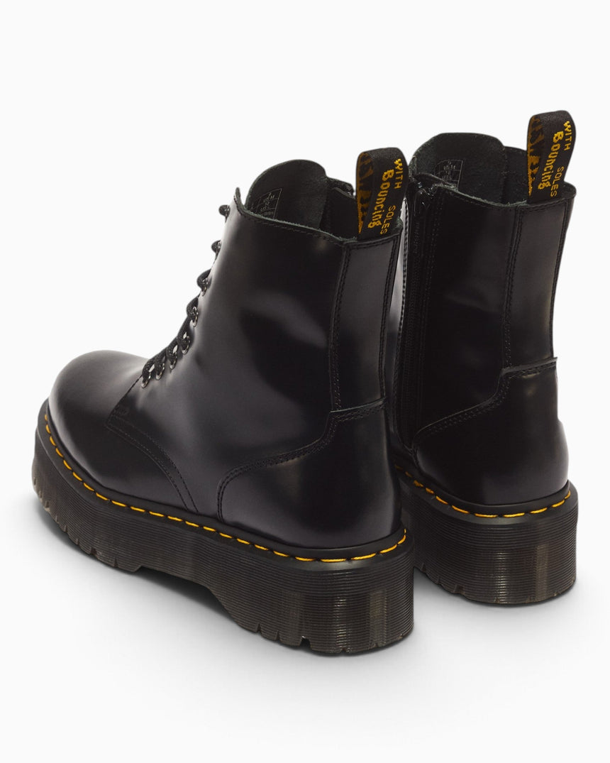 Dr. Martens Jadon Smooth Leather Plarform Kadın Bot Black