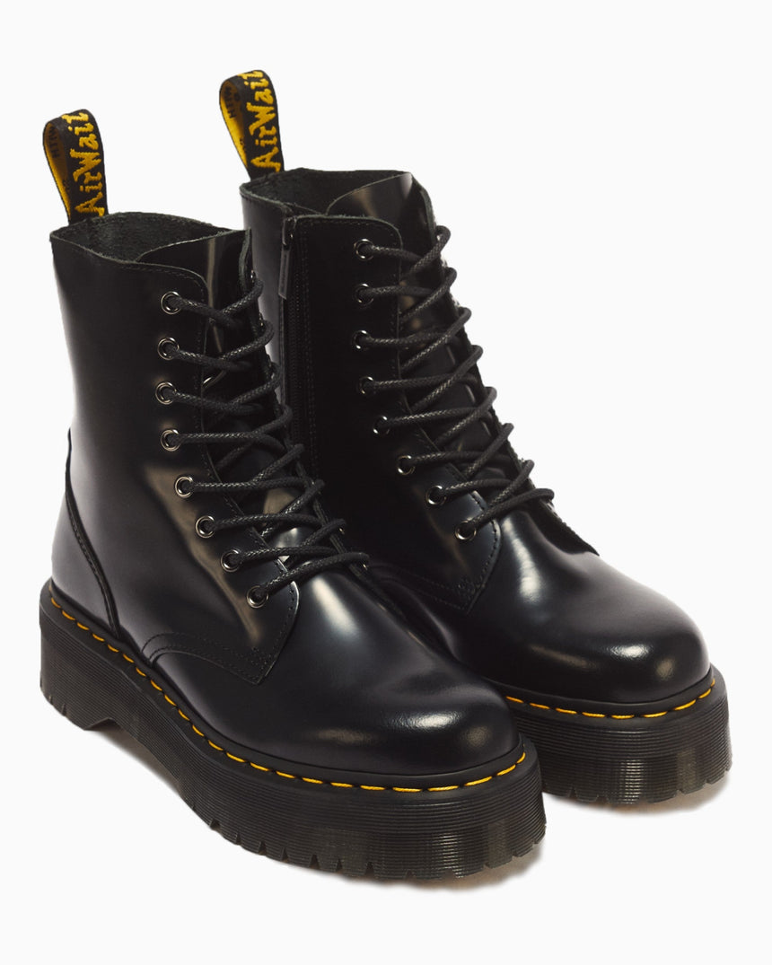 Dr. Martens Jadon Smooth Leather Plarform Kadın Bot Black