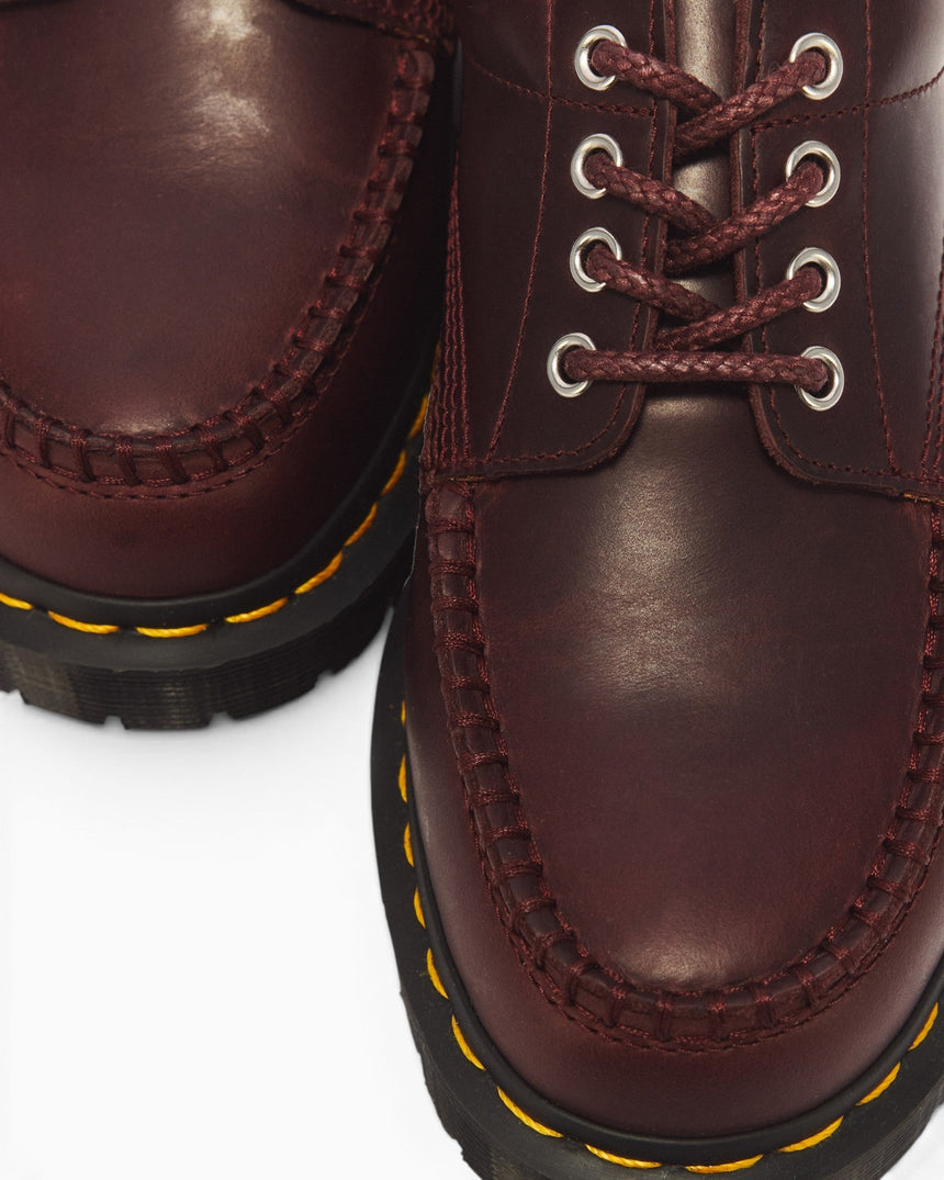 Lowell 4 Eyes Mayhem Leather Moc Toe Ayakkabı