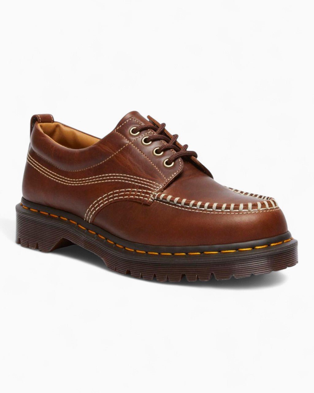 靴 Dr. MARTENS LOWELL SHOE Dr. Martens Lowell Leather Moc Toe Erkek Ayakkabı - vitruta