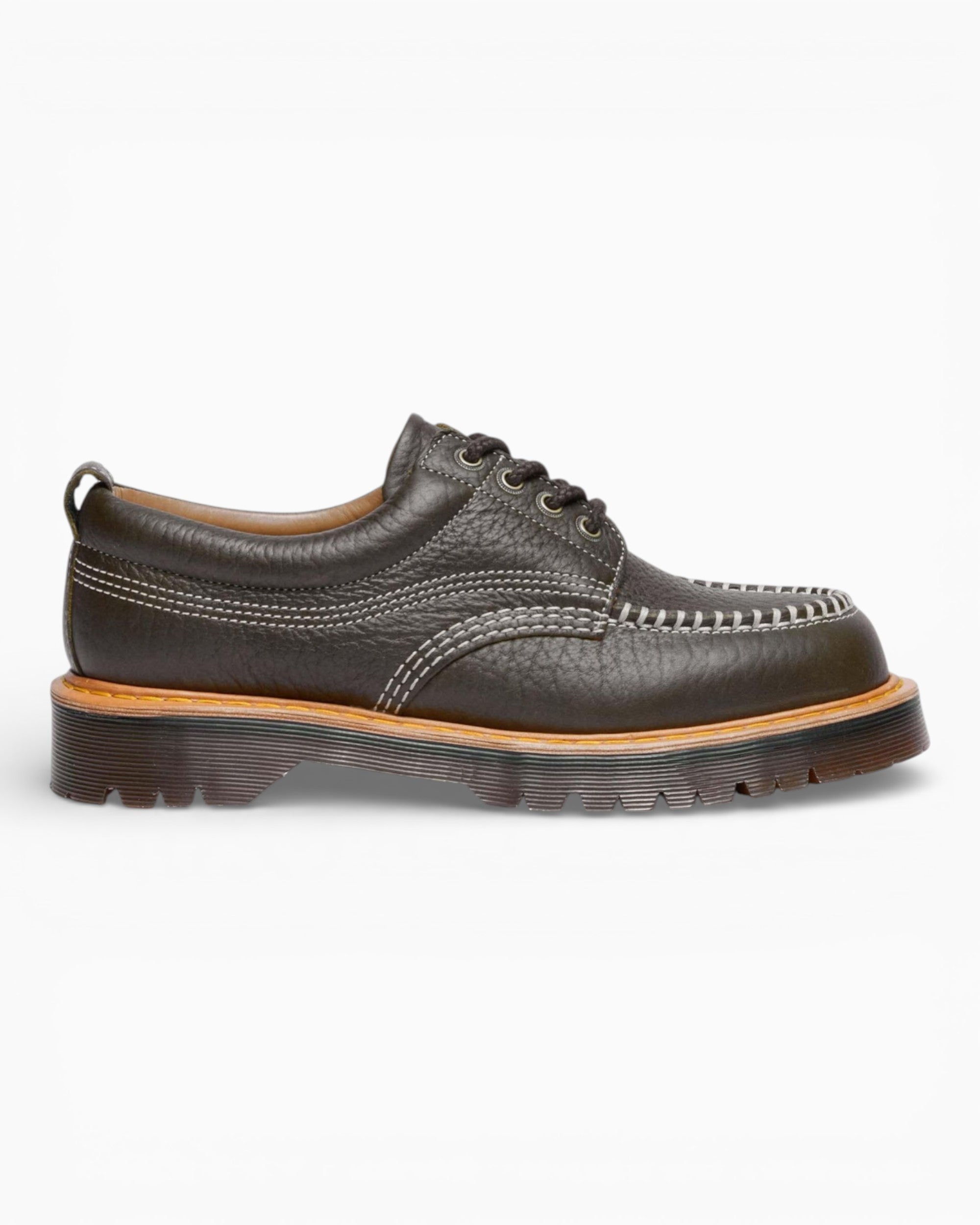 Dr. MartensLowell Wild Grain Leather Moc Toe Ayakkabı - vitruta