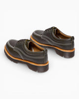 Dr. Martens Lowell Wild Grain Leather Moc Toe Ayakkabı