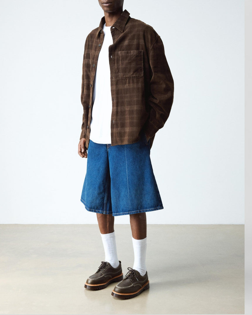 Dr. Martens Lowell Wild Grain Leather Moc Toe Ayakkabı