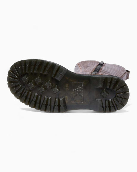 Dr. Martens Rejena Croc Emboss Leather Kadın Bot Mocha Brown
