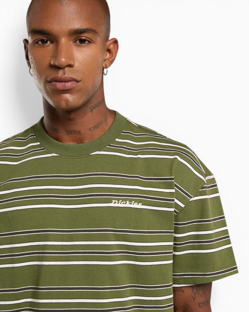 Dickies East Liberty Stripe SS Erkek T-Shirt