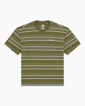 Dickies East Liberty Stripe SS Erkek T-Shirt Cypress
