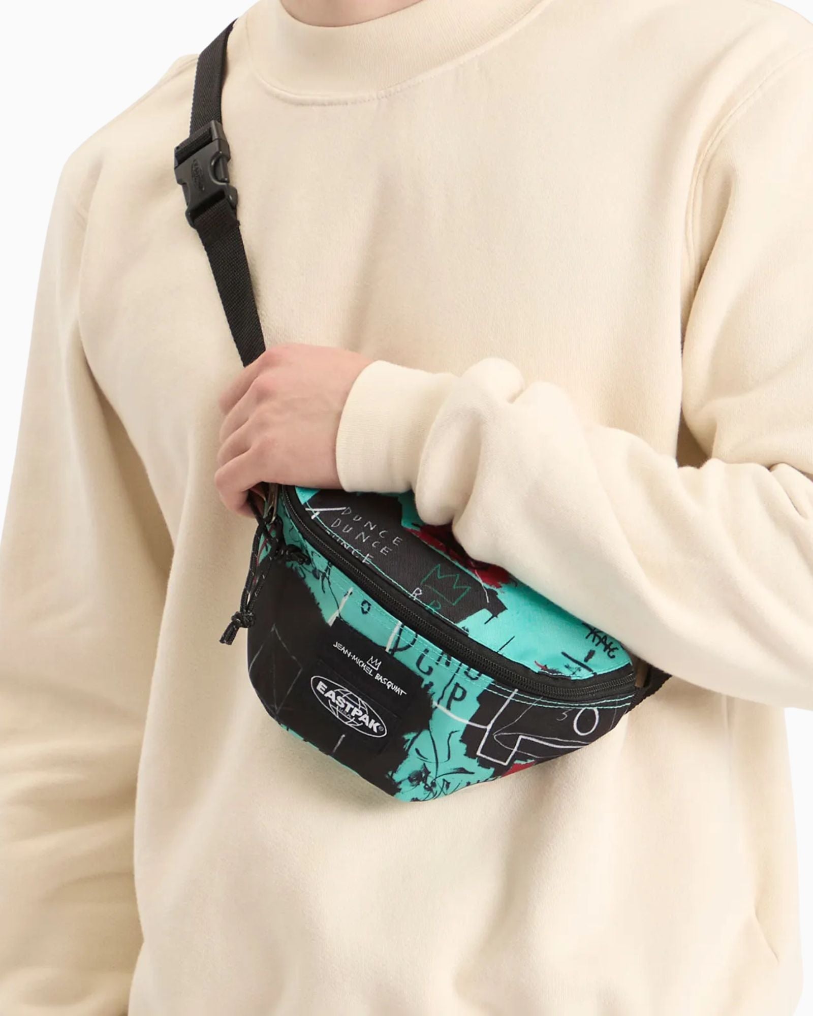 ■EASTPAK X BASQUIATコラボ ボディバッグ EK000074 Basquiat x Eastpak
