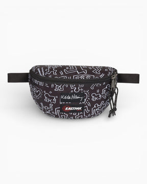Eastpak Eastpak X Keith Haring Springer Bel Çantası Keith Haring Black