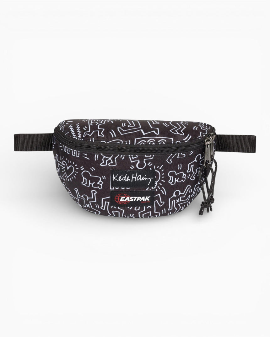 Eastpak Eastpak X Keith Haring Springer Bel Çantası Keith Haring Black