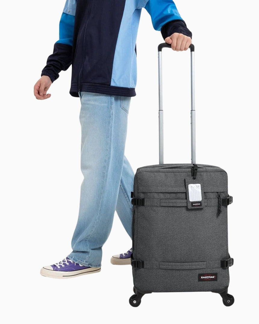 Eastpak Suitcase Eastpak Tranverz S Double Denim Eastpak TTRANSIT